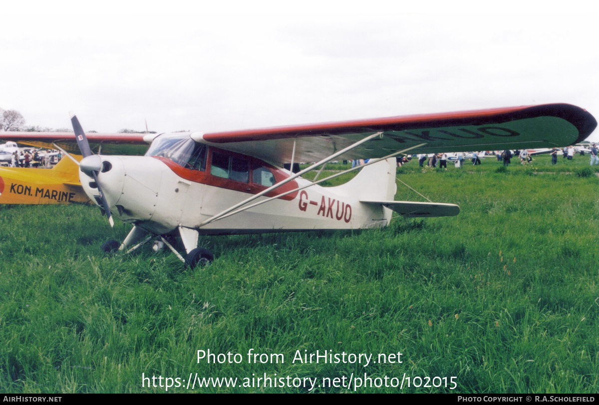 Aircraft Photo of G-AKUO | Aeronca 11AC Chief | AirHistory.net #102015