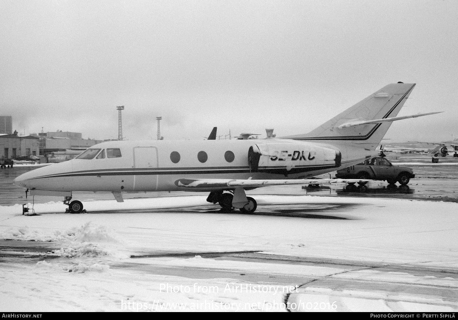 Aircraft Photo of SE-DKC | Dassault Falcon 10 | AirHistory.net #102016