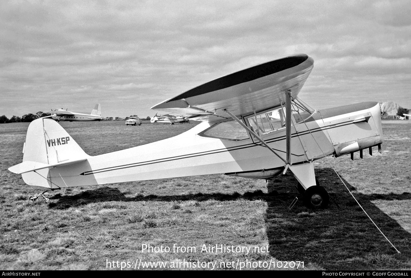 Aircraft Photo of VH-KSP | Auster J-5 Adventurer | AirHistory.net #102071