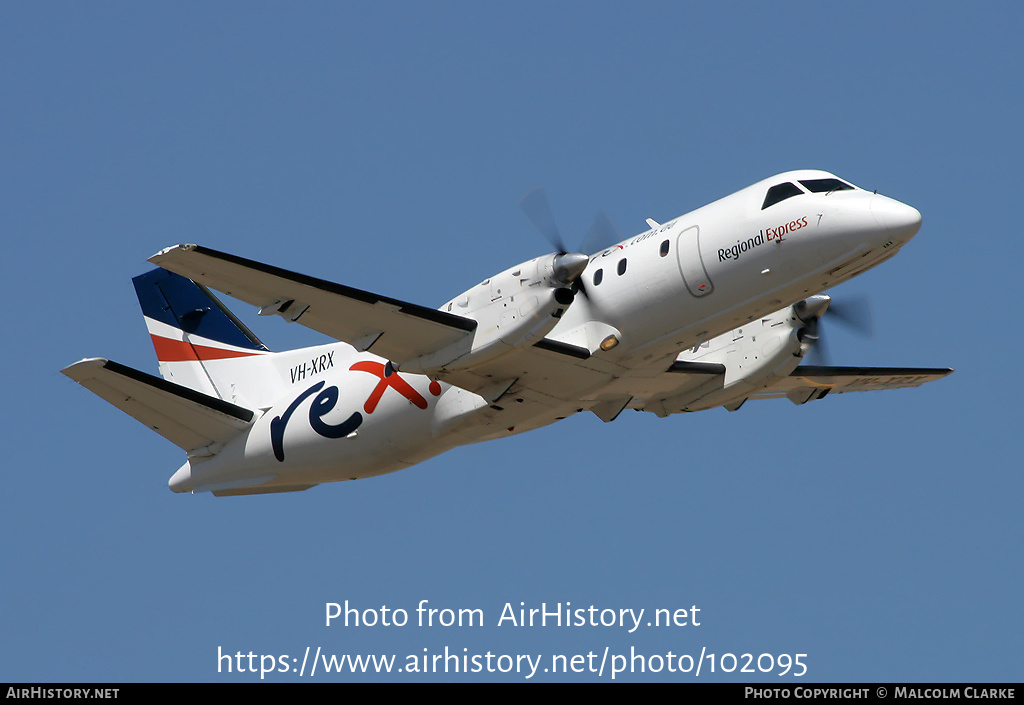 Aircraft Photo of VH-XRX | Saab 340B | REX - Regional Express | AirHistory.net #102095