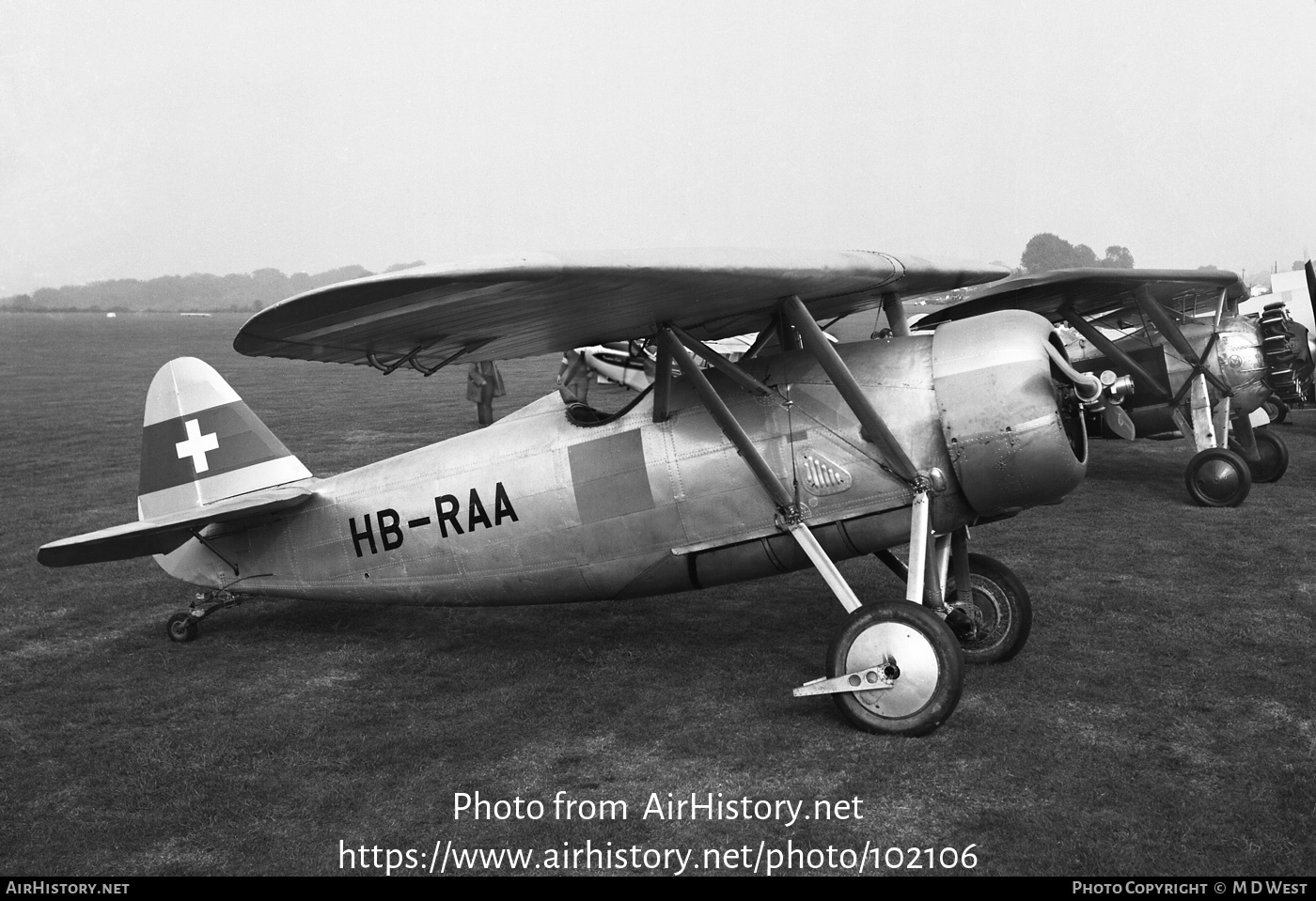 Aircraft Photo of HB-RAA | Dewoitine D-26 | AirHistory.net #102106