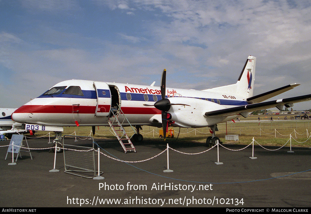 Aircraft Photo of SE-G03 | Saab 340B | American Eagle | AirHistory.net #102134