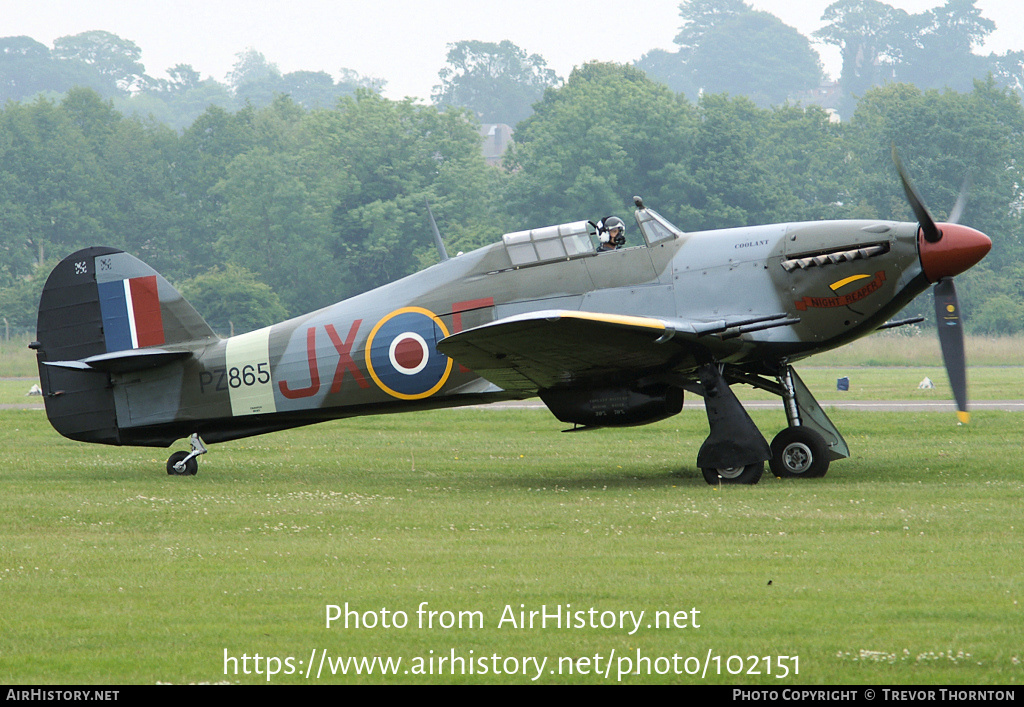 Aircraft Photo of PZ865 | Hawker Hurricane Mk2C | UK - Air Force | AirHistory.net #102151