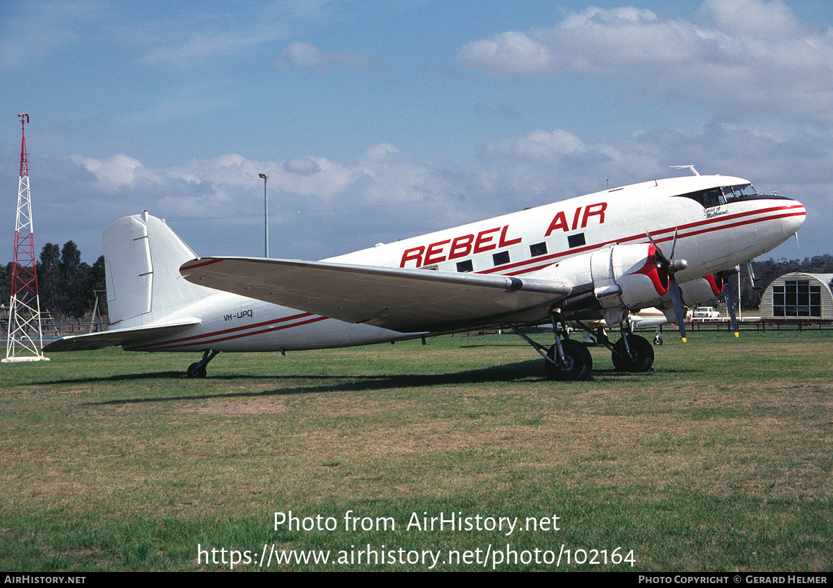 Aircraft Photo of VH-UPQ | Douglas C-47B Skytrain | Rebel Air | AirHistory.net #102164