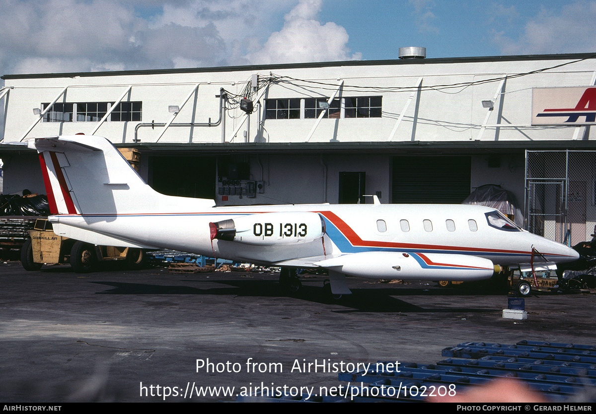 Aircraft Photo of OB-1313 | Gates Learjet 25D | AirHistory.net #102208