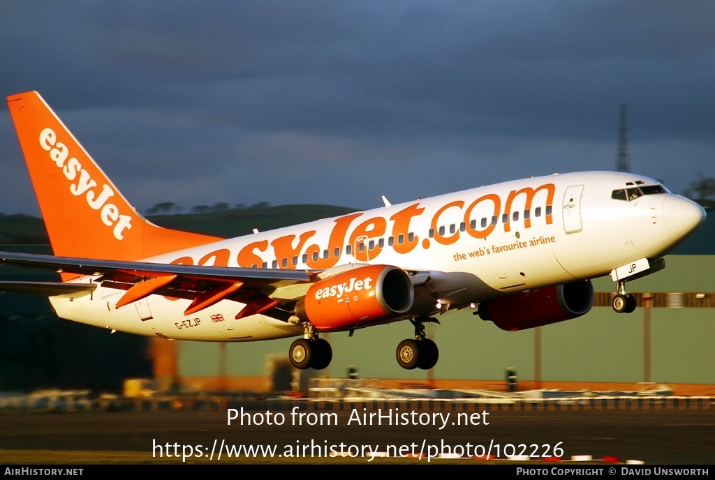 Aircraft Photo of G-EZJP | Boeing 737-73V | EasyJet | AirHistory.net #102226