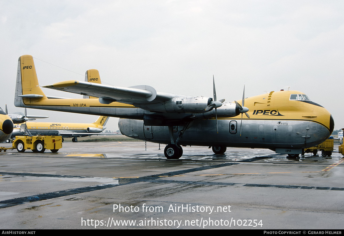 Aircraft Photo of VH-IPA | Armstrong Whitworth AW-650 Argosy 222 | IPEC Aviation | AirHistory.net #102254