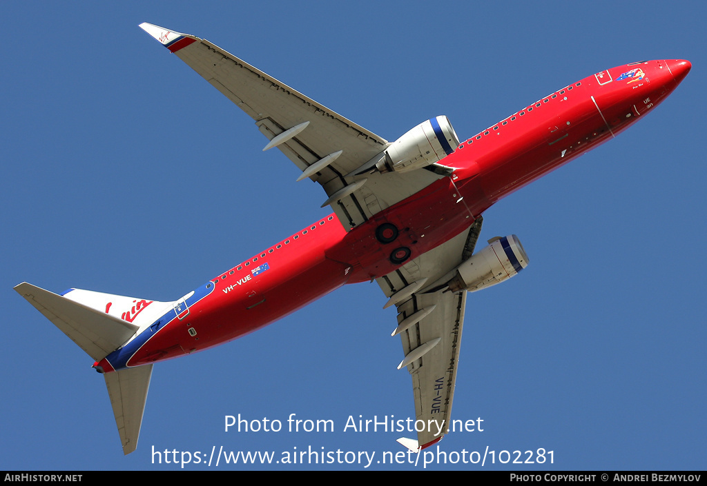 Aircraft Photo of VH-VUE | Boeing 737-8FE | Virgin Blue Airlines | AirHistory.net #102281