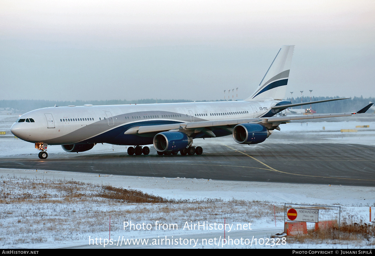 Aircraft Photo of CS-TFX | Airbus A340-541 | AirHistory.net #102328