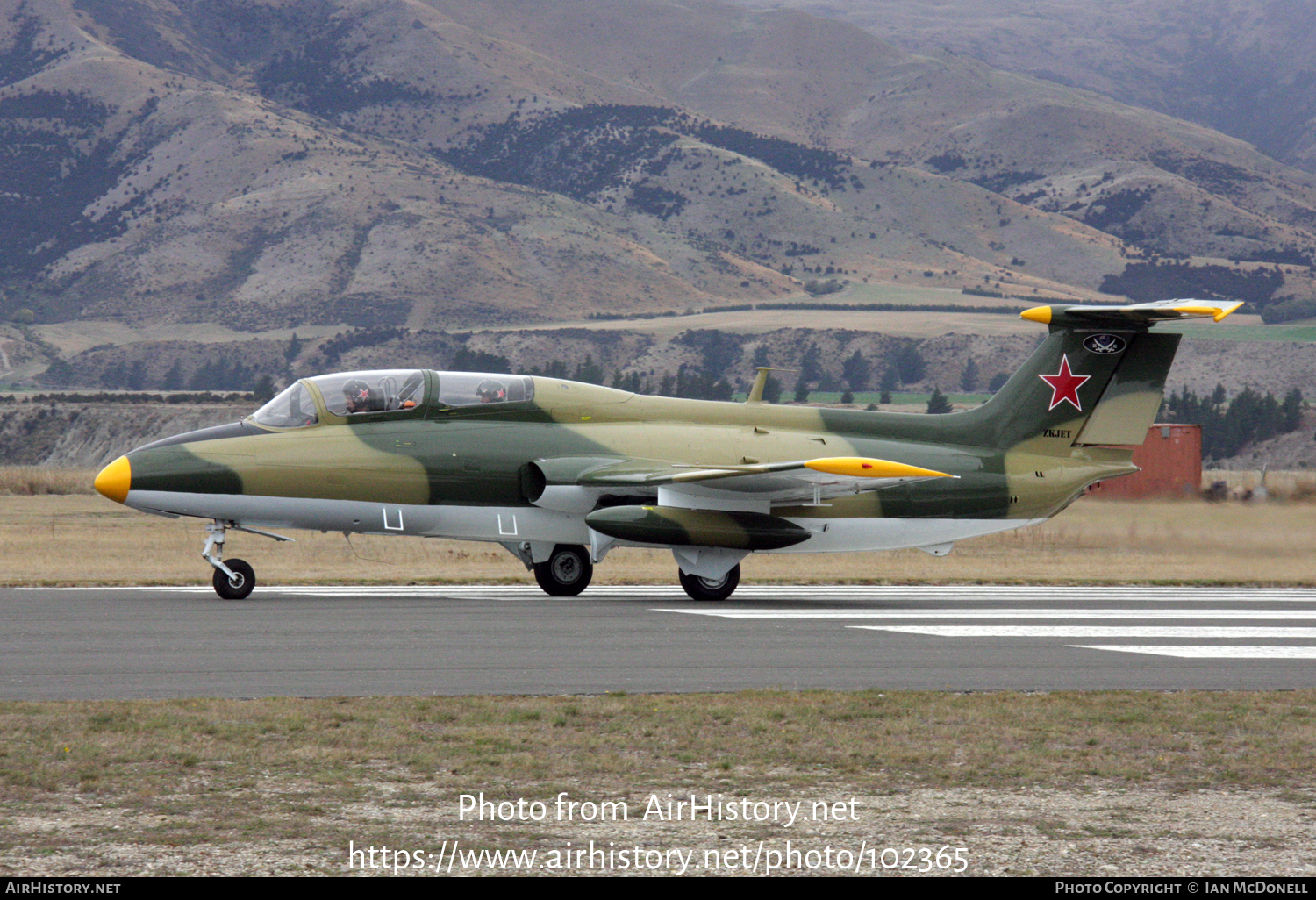 Aircraft Photo of ZK-JET | Aero L-29 Delfin | Soviet Union - Air Force | AirHistory.net #102365