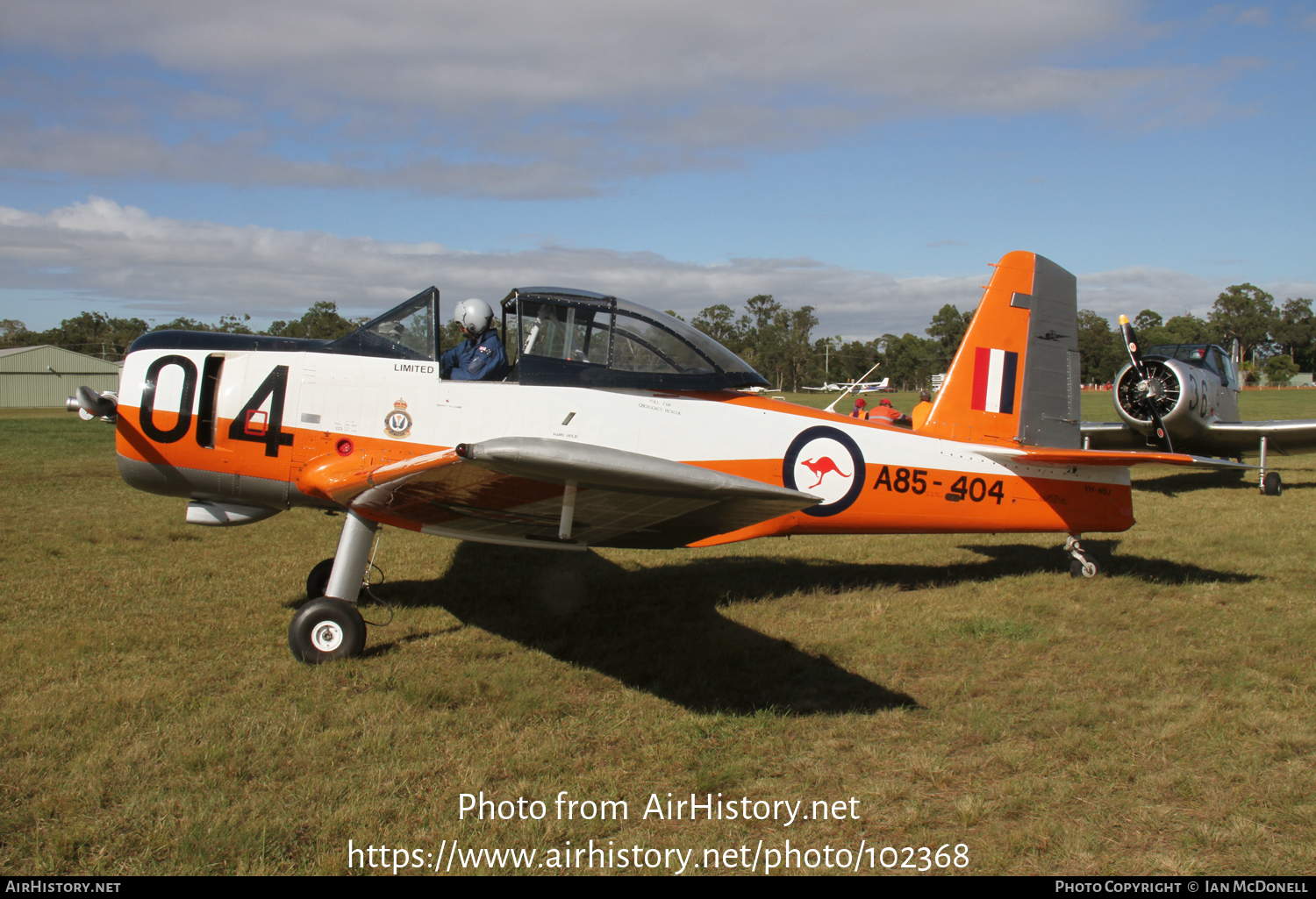 Aircraft Photo of VH-NSJ / A85-404 | Commonwealth CA-25 Winjeel | Australia - Air Force | AirHistory.net #102368