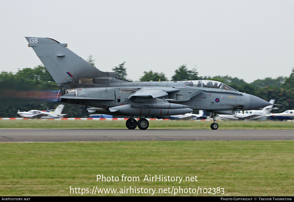 Aircraft Photo of ZG792 | Panavia Tornado GR4 | UK - Air Force | AirHistory.net #102383