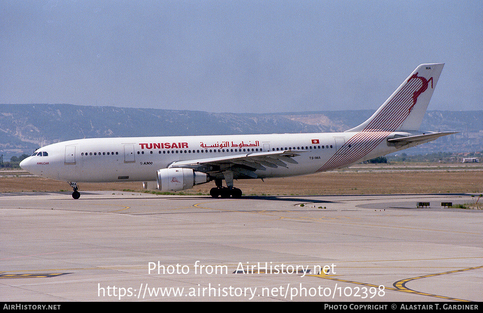 Aircraft Photo of TS-IMA | Airbus A300B4-203 | Tunisair | AirHistory.net #102398