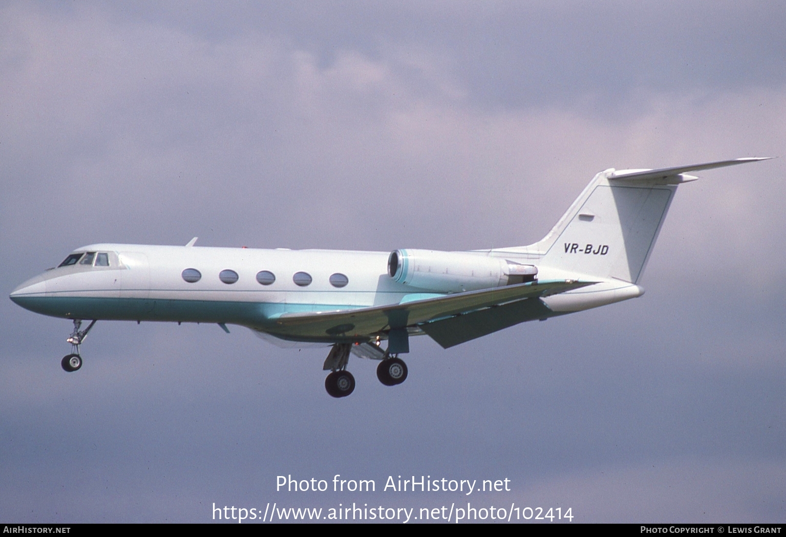 Aircraft Photo of VR-BJD | Gulfstream American G-1159 Gulfstream II | AirHistory.net #102414