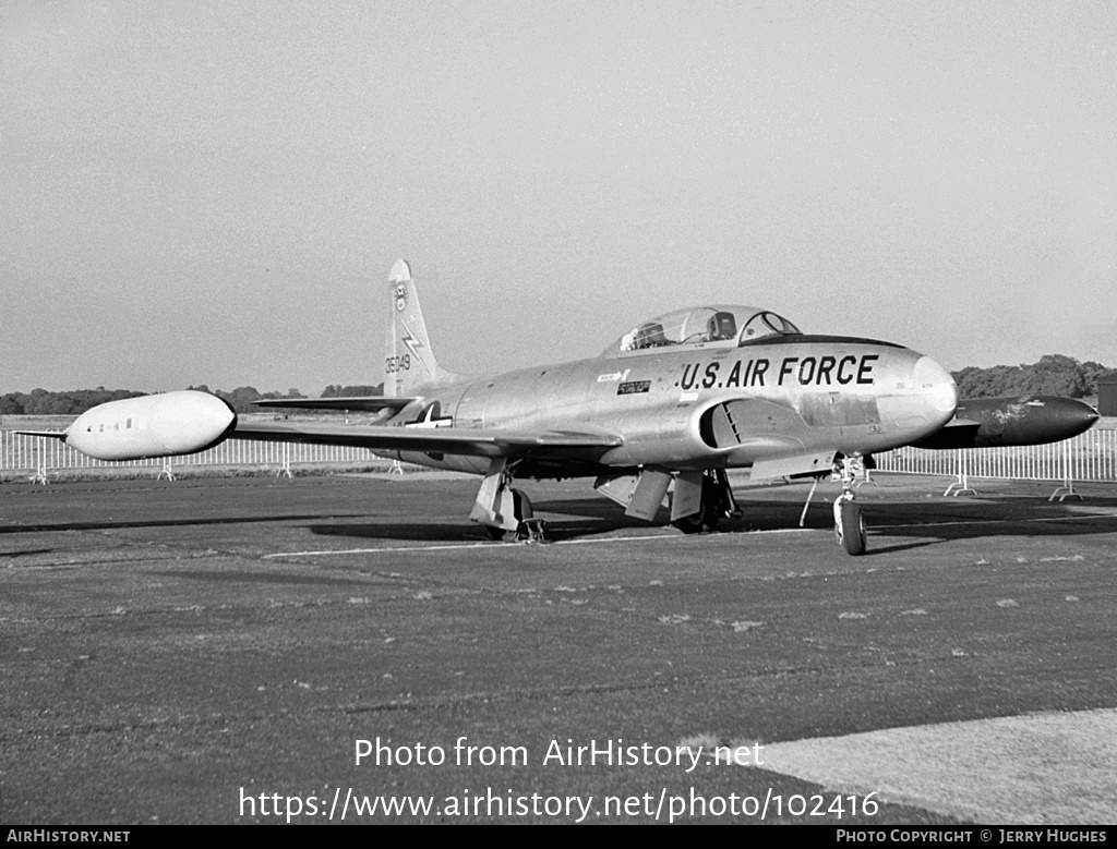 Aircraft Photo of 53-5049 / 35049 | Lockheed T-33A | USA - Air Force | AirHistory.net #102416