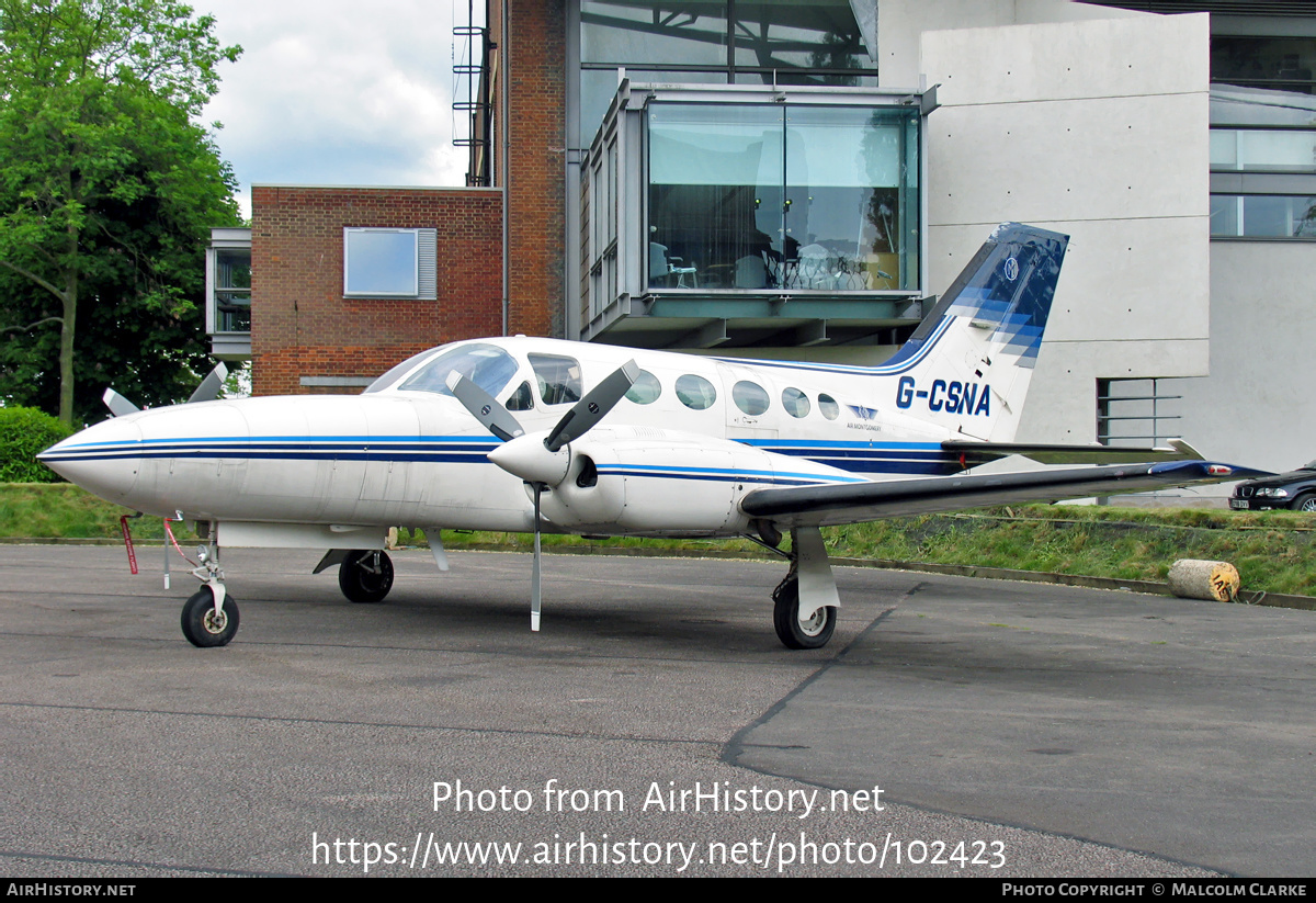 Aircraft Photo of G-CSNA | Cessna 421C Golden Eagle | AirHistory.net #102423