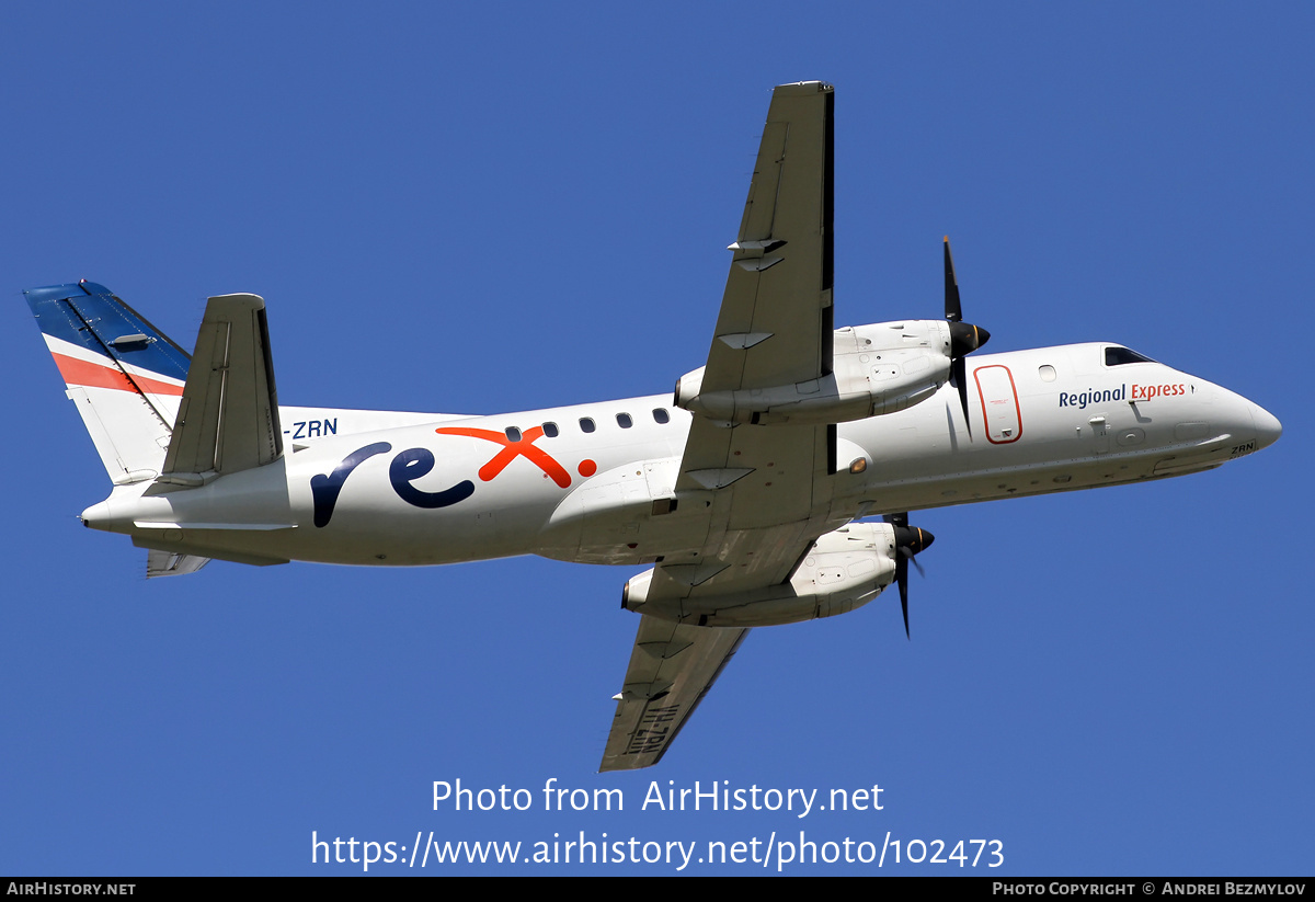 Aircraft Photo of VH-ZRN | Saab 340B | REX - Regional Express | AirHistory.net #102473