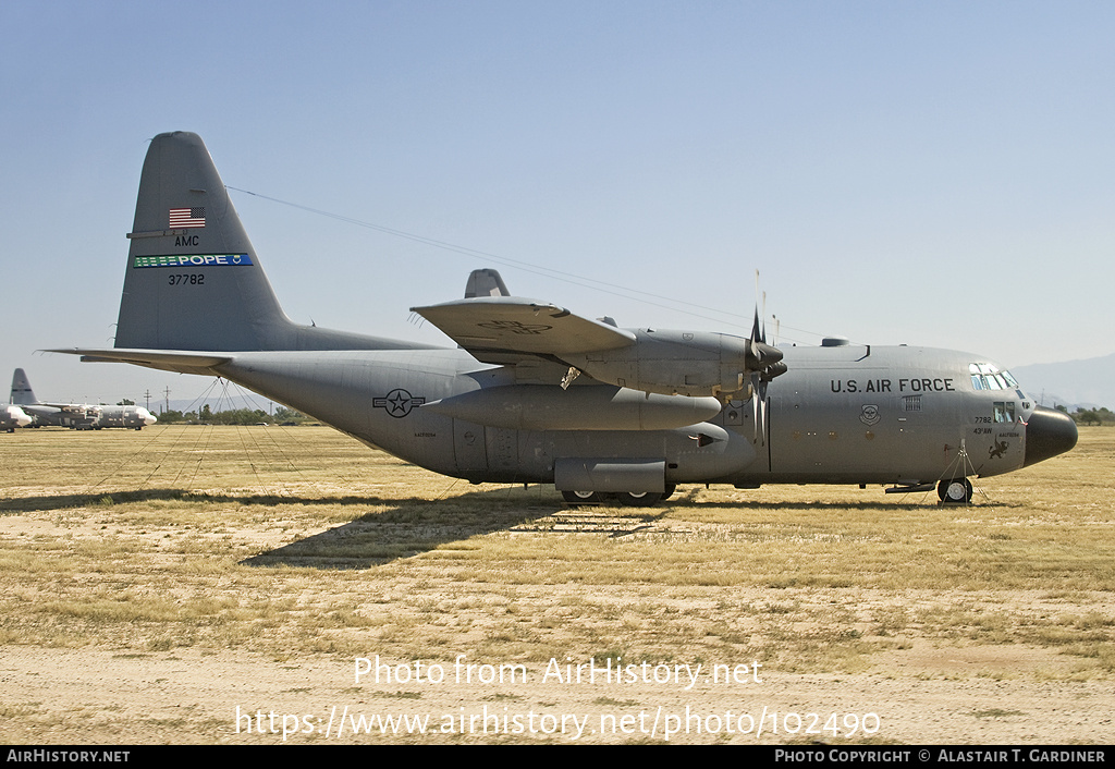 Aircraft Photo of 63-7782 / 37782 | Lockheed C-130E Hercules (L-382) | USA - Air Force | AirHistory.net #102490