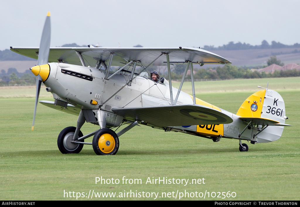 Aircraft Photo of G-BURZ / K3661 | Hawker Nimrod Mk2 | UK - Navy | AirHistory.net #102560