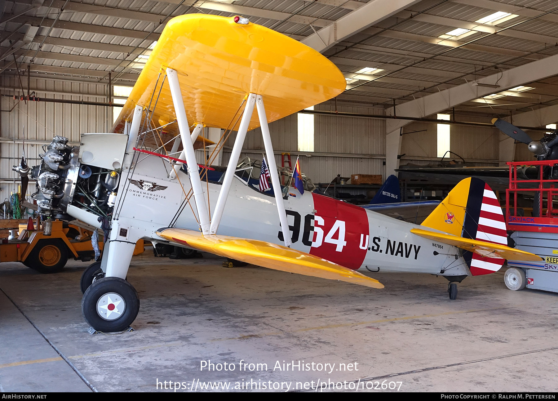 Aircraft Photo of N47964 | Boeing PT-17 Kaydet (A75N1) | USA - Navy | AirHistory.net #102607