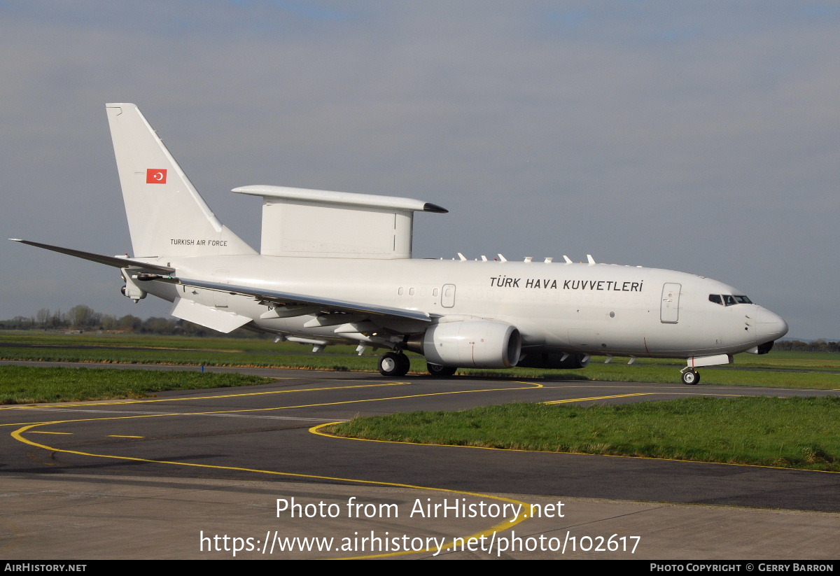 Aircraft Photo of N360BJ | Boeing 737-7ES Peace Eagle | Turkey - Air Force | AirHistory.net #102617