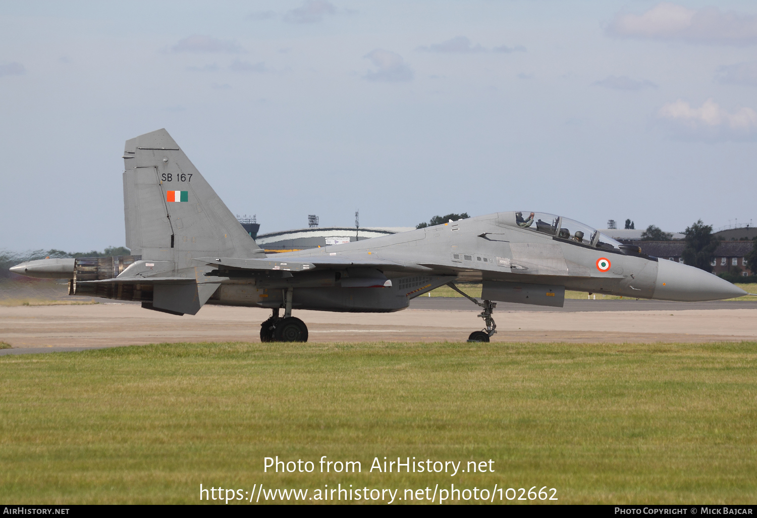 Aircraft Photo of SB167 | Sukhoi Su-30MKI | India - Air Force | AirHistory.net #102662