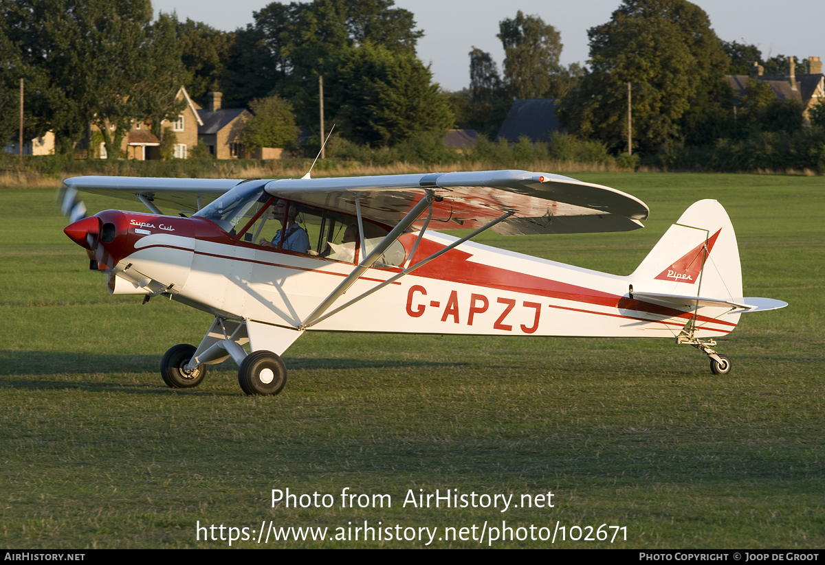 Aircraft Photo of G-APZJ | Piper PA-18-150/180M Super Cub | AirHistory.net #102671