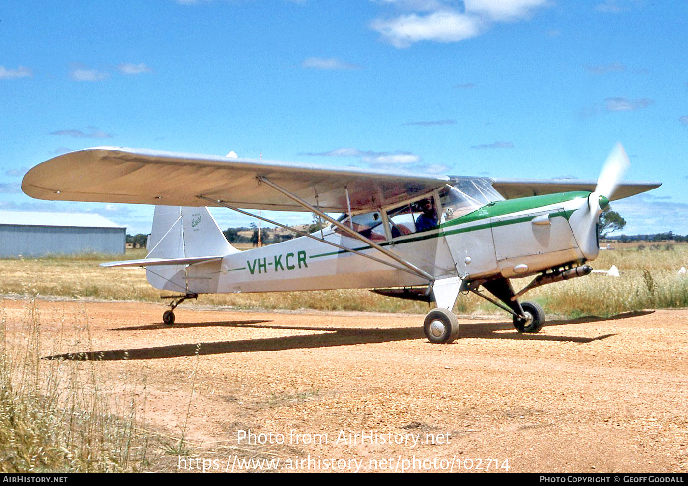 Aircraft Photo of VH-KCR | Auster J-1N Alpha | AirHistory.net #102714