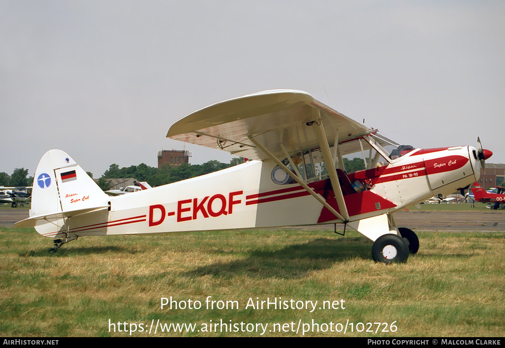 Aircraft Photo of D-EKQF | Piper PA-18-95 Super Cub | AirHistory.net #102726