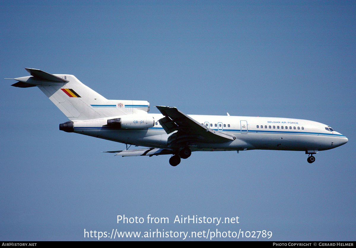 Aircraft Photo of CB-01 | Boeing 727-29C | Belgium - Air Force | AirHistory.net #102789