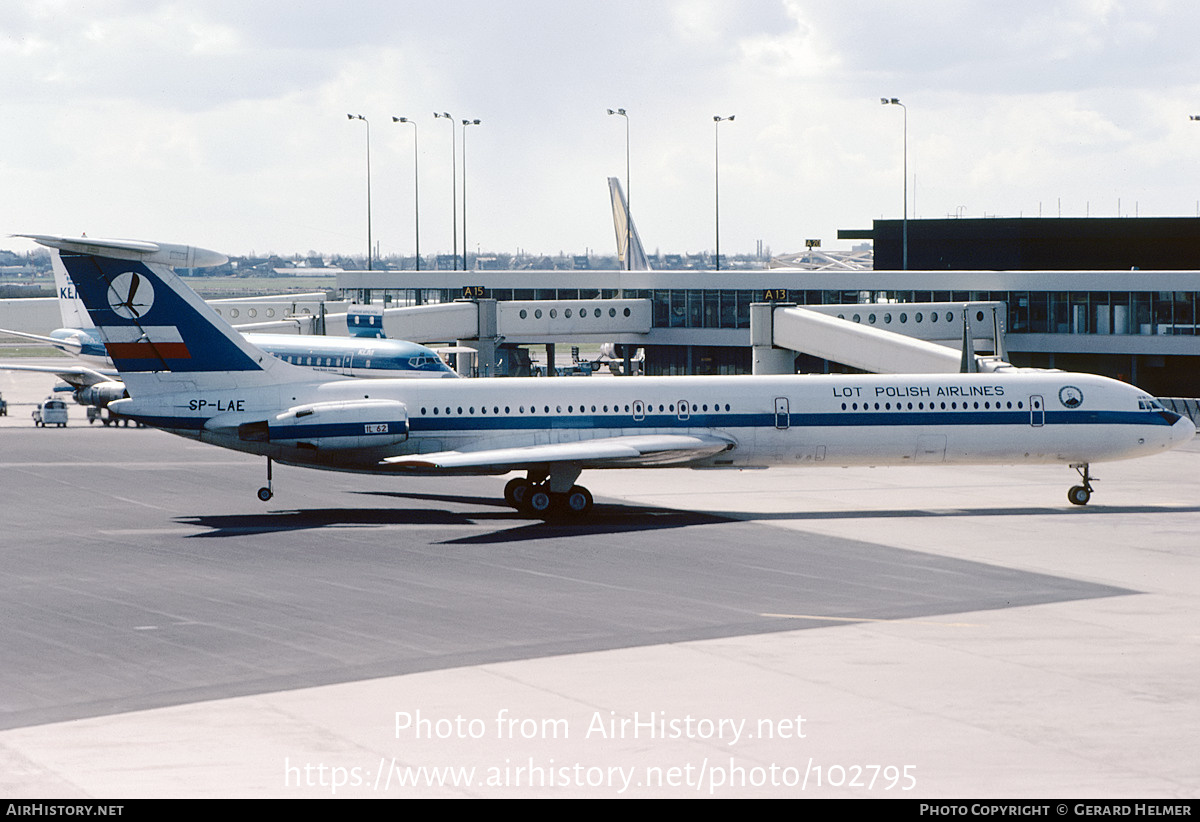 Aircraft Photo of SP-LAE | Ilyushin Il-62 | LOT Polish Airlines - Polskie Linie Lotnicze | AirHistory.net #102795