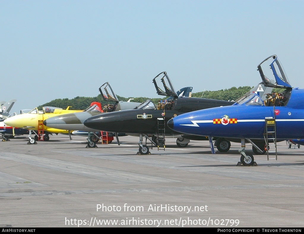 Aircraft Photo of G-BXKF | Hawker Hunter T7 | AirHistory.net #102799