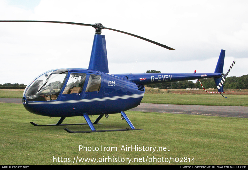 Aircraft Photo of G-EVEV | Robinson R-44 Raven II | AirHistory.net #102814