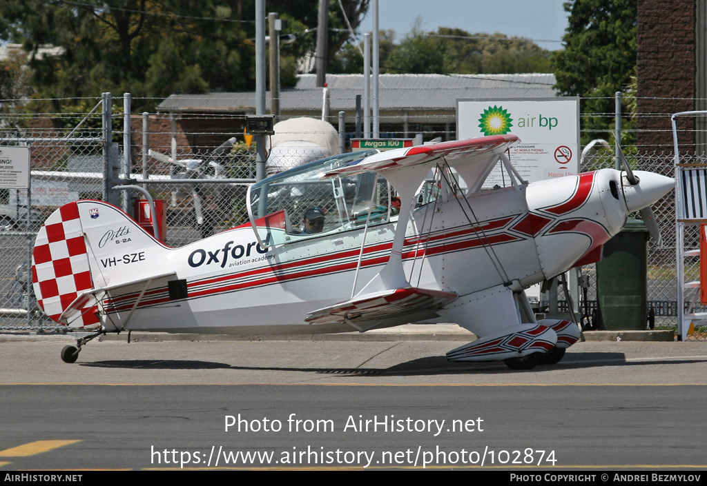 Aircraft Photo of VH-SZE | Pitts S-2A Special | Oxford Aviation Academy | AirHistory.net #102874