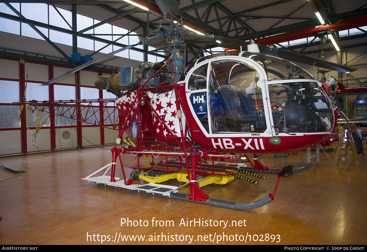 Aircraft Photo of HB-XII | Aerospatiale SA-315B Lama | Air Zermatt | AirHistory.net #102893