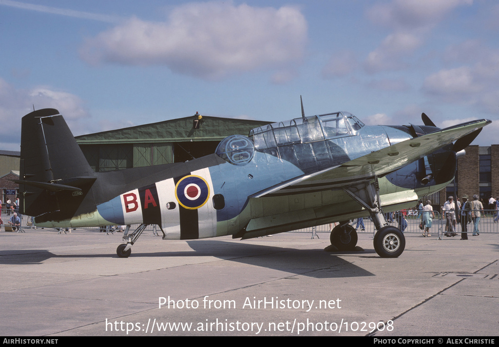 Aircraft Photo of N6827C | General Motors TBM-3E Avenger | UK - Navy | AirHistory.net #102908