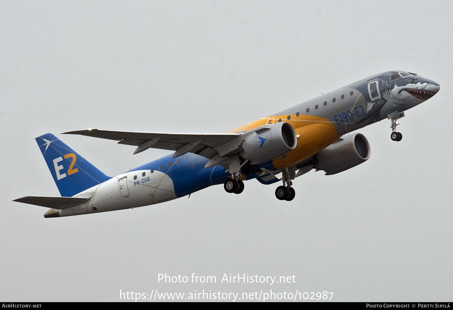 Aircraft Photo of PR-ZGQ | Embraer 190-E2 (ERJ-190-300) | Embraer | AirHistory.net #102987