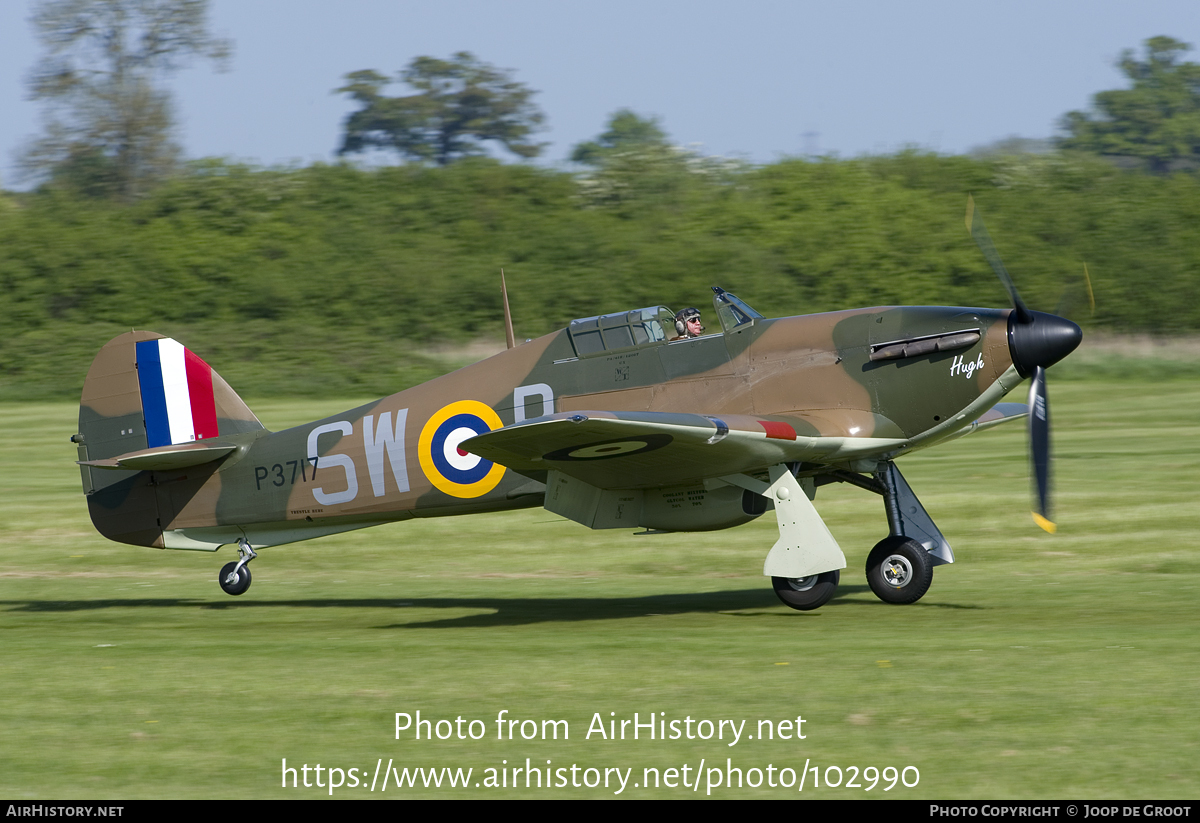 Aircraft Photo of G-HITT / P3717 | Hawker Hurricane Mk1 | UK - Air Force | AirHistory.net #102990