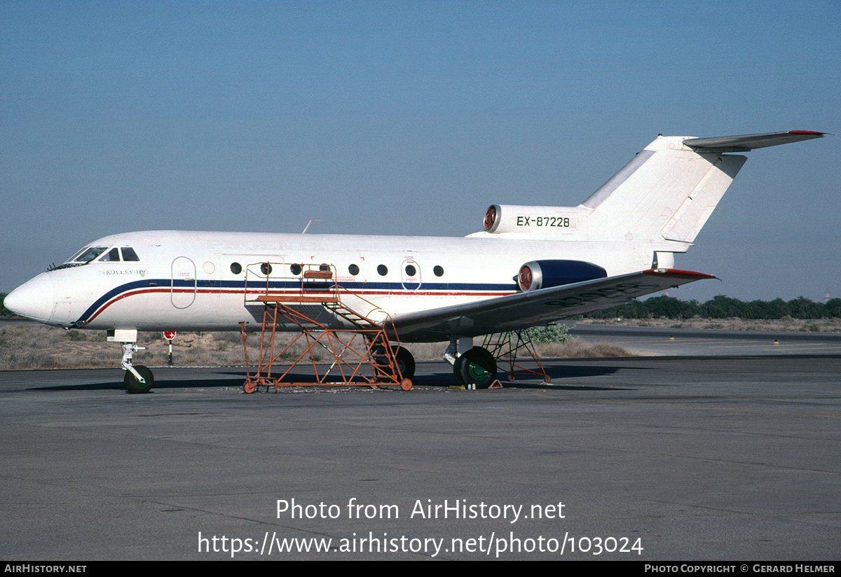 Aircraft Photo of EX-87228 | Yakovlev Yak-40KD | AirHistory.net #103024