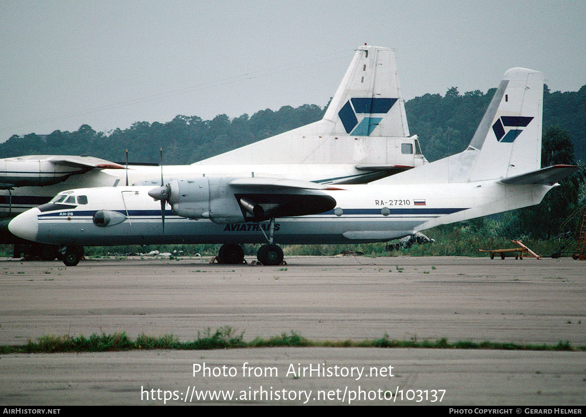 Aircraft Photo of RA-27210 | Antonov An-26 | Aviatrans | AirHistory.net #103137