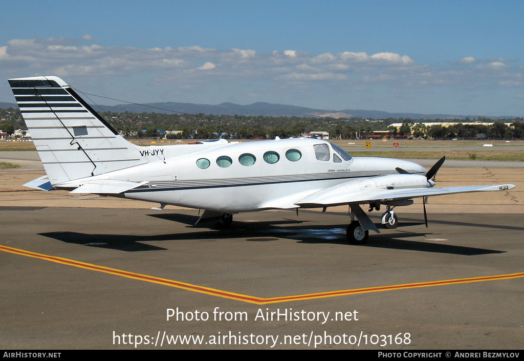 Aircraft Photo of VH-JYY | Cessna 414A Chancellor | AirHistory.net #103168