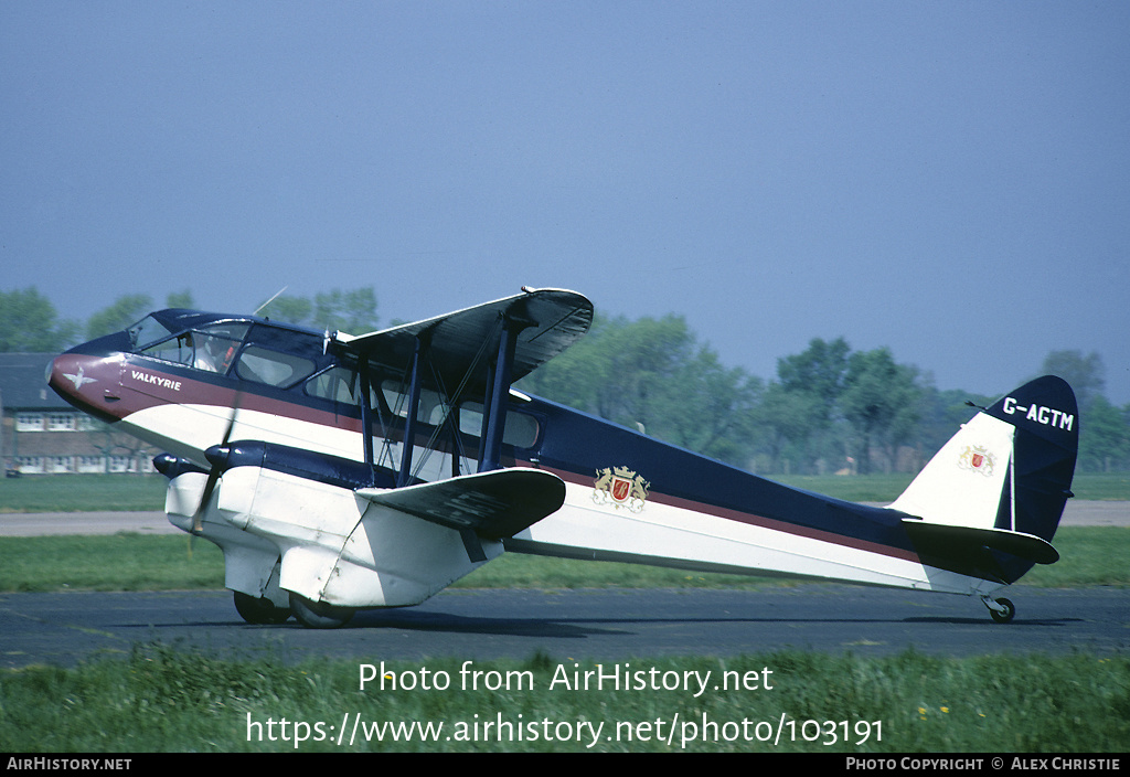 Aircraft Photo of G-AGTM | De Havilland D.H. 89A Dragon Rapide | AirHistory.net #103191