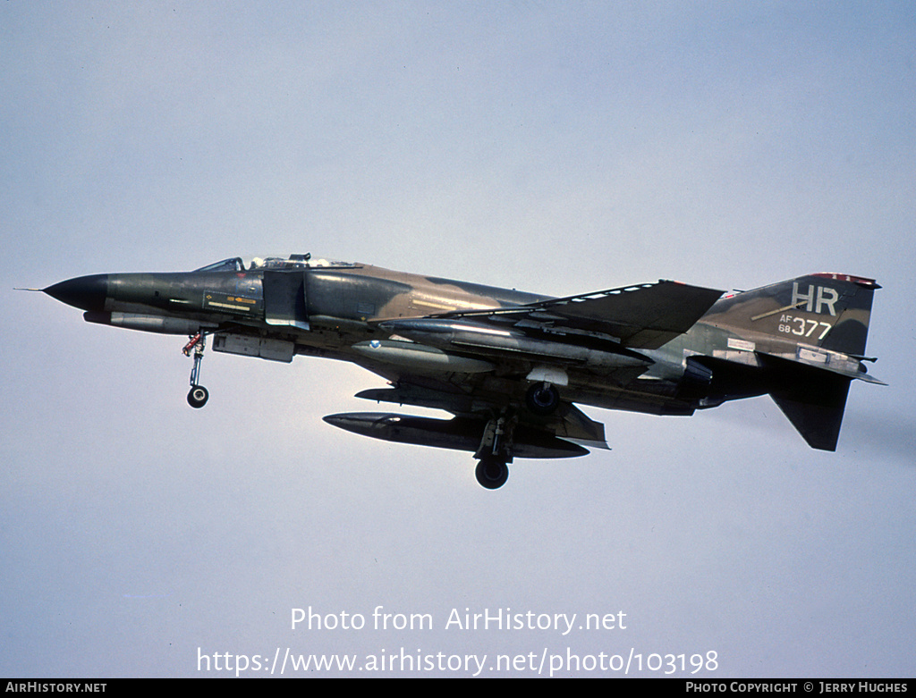 Aircraft Photo of 68-0377 / AF68-377 | McDonnell Douglas F-4E Phantom II | USA - Air Force | AirHistory.net #103198