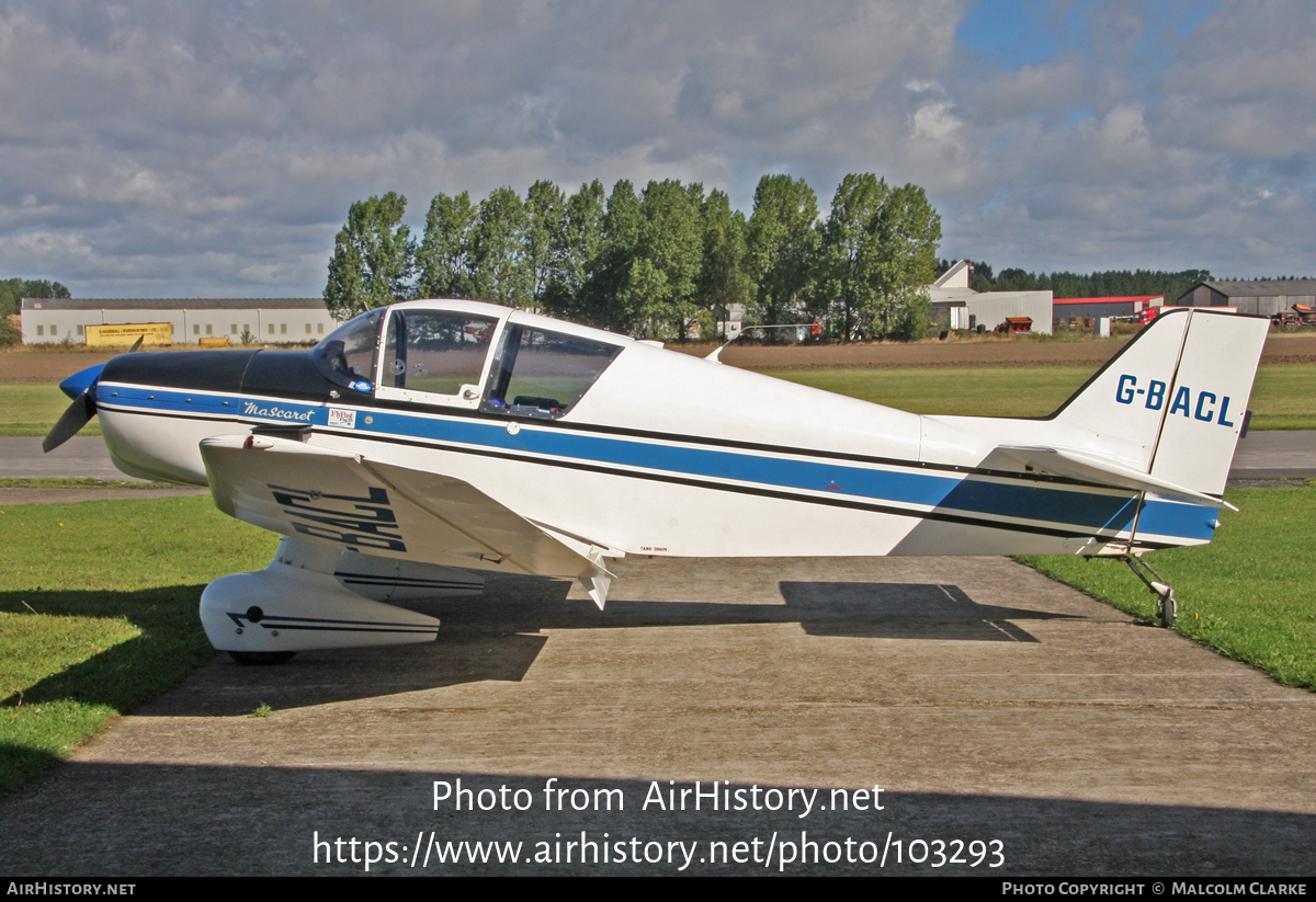 Aircraft Photo of G-BACL | SAN Jodel D-150 Mascaret | AirHistory.net #103293