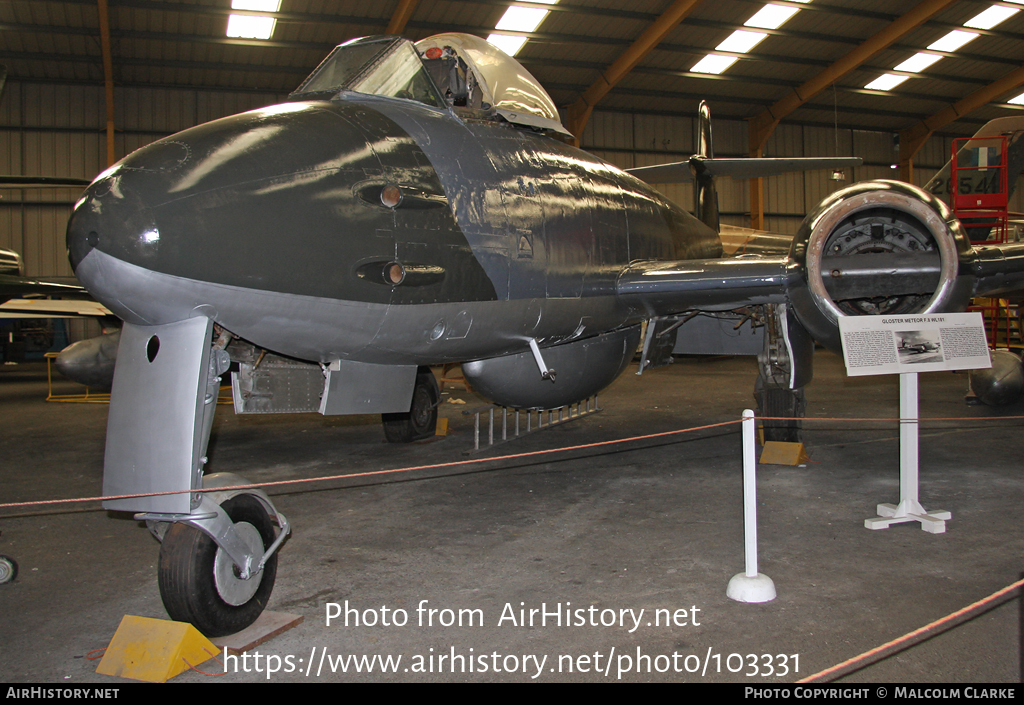 Aircraft Photo of WL181 | Gloster Meteor F8 | UK - Air Force | AirHistory.net #103331