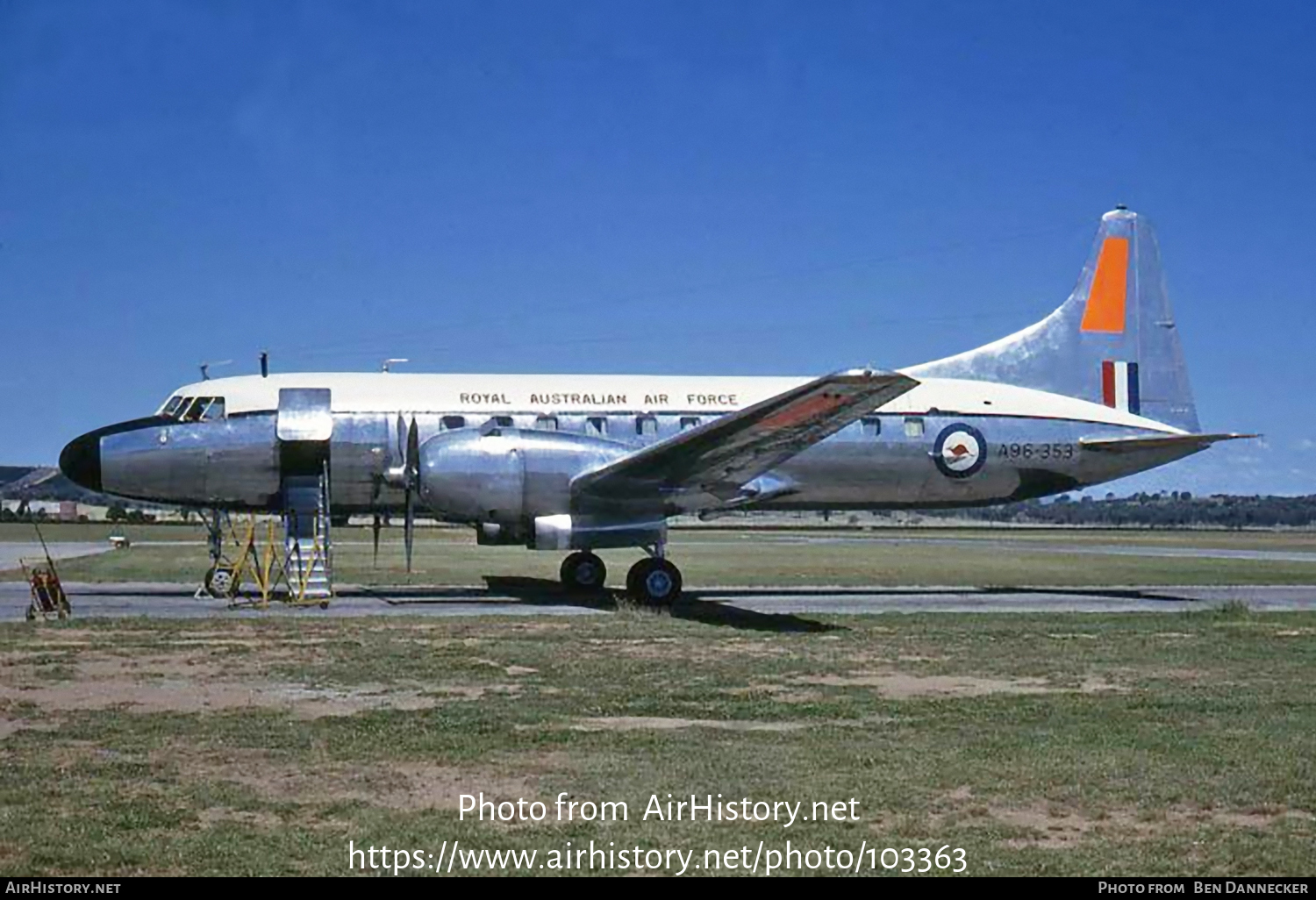 Aircraft Photo of A96-353 | Convair 440-78 Metropolitan | Australia - Air Force | AirHistory.net #103363