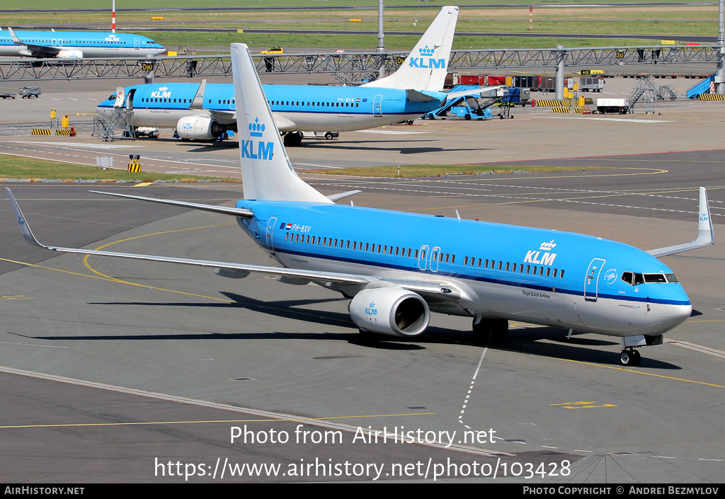 Aircraft Photo of PH-BXV | Boeing 737-8K2 | KLM - Royal Dutch Airlines | AirHistory.net #103428