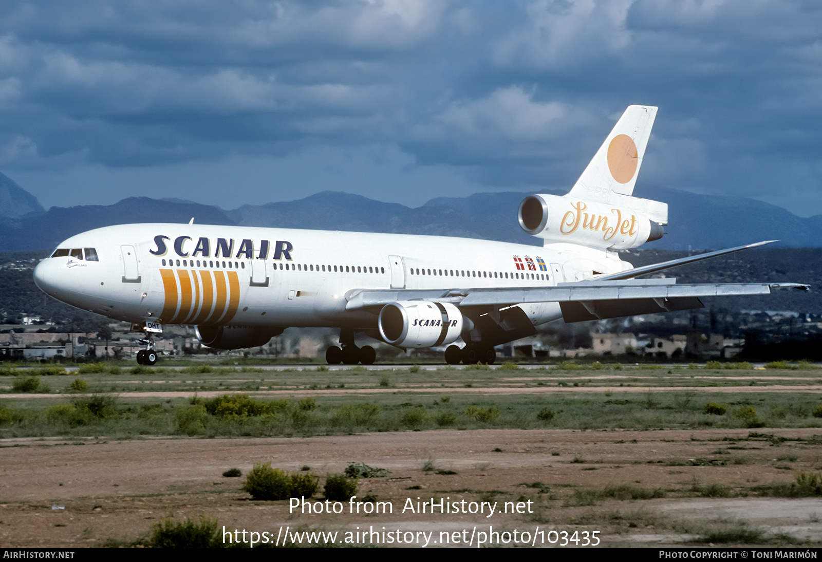 Aircraft Photo of SE-DHT | McDonnell Douglas DC-10-10 | Scanair | AirHistory.net #103435