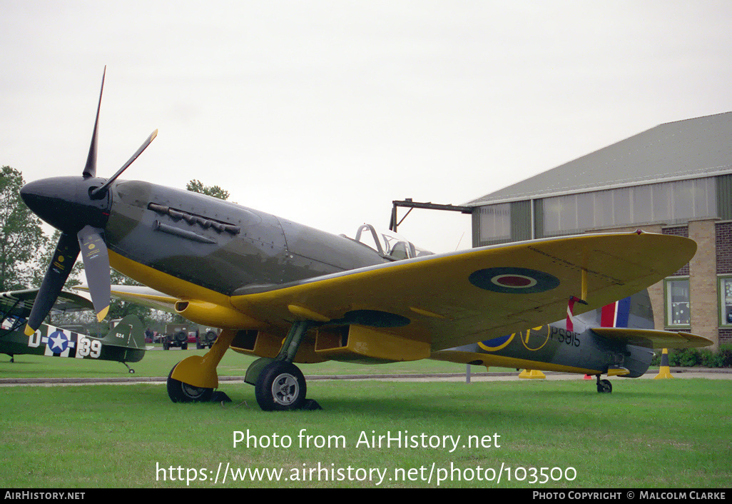 Aircraft Photo of PS915 | Supermarine 389 Spitfire PR19 | UK - Air Force | AirHistory.net #103500