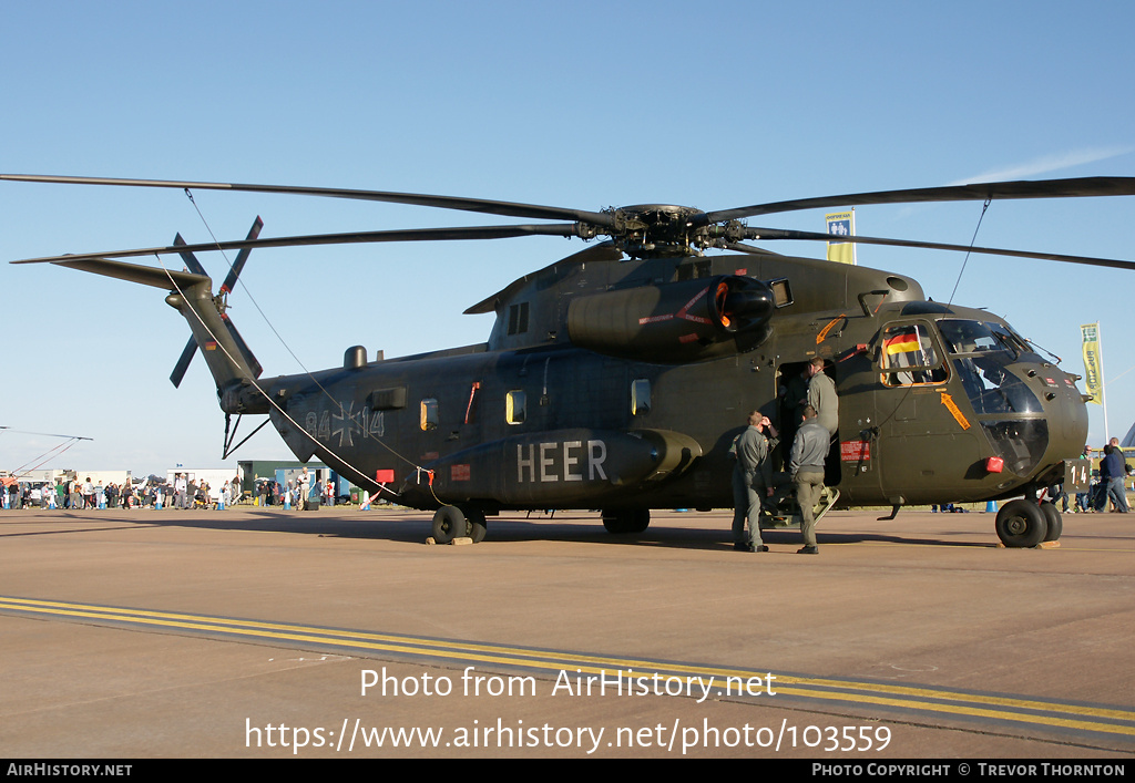 Aircraft Photo of 8414 | Sikorsky CH-53G | Germany - Army | AirHistory.net #103559